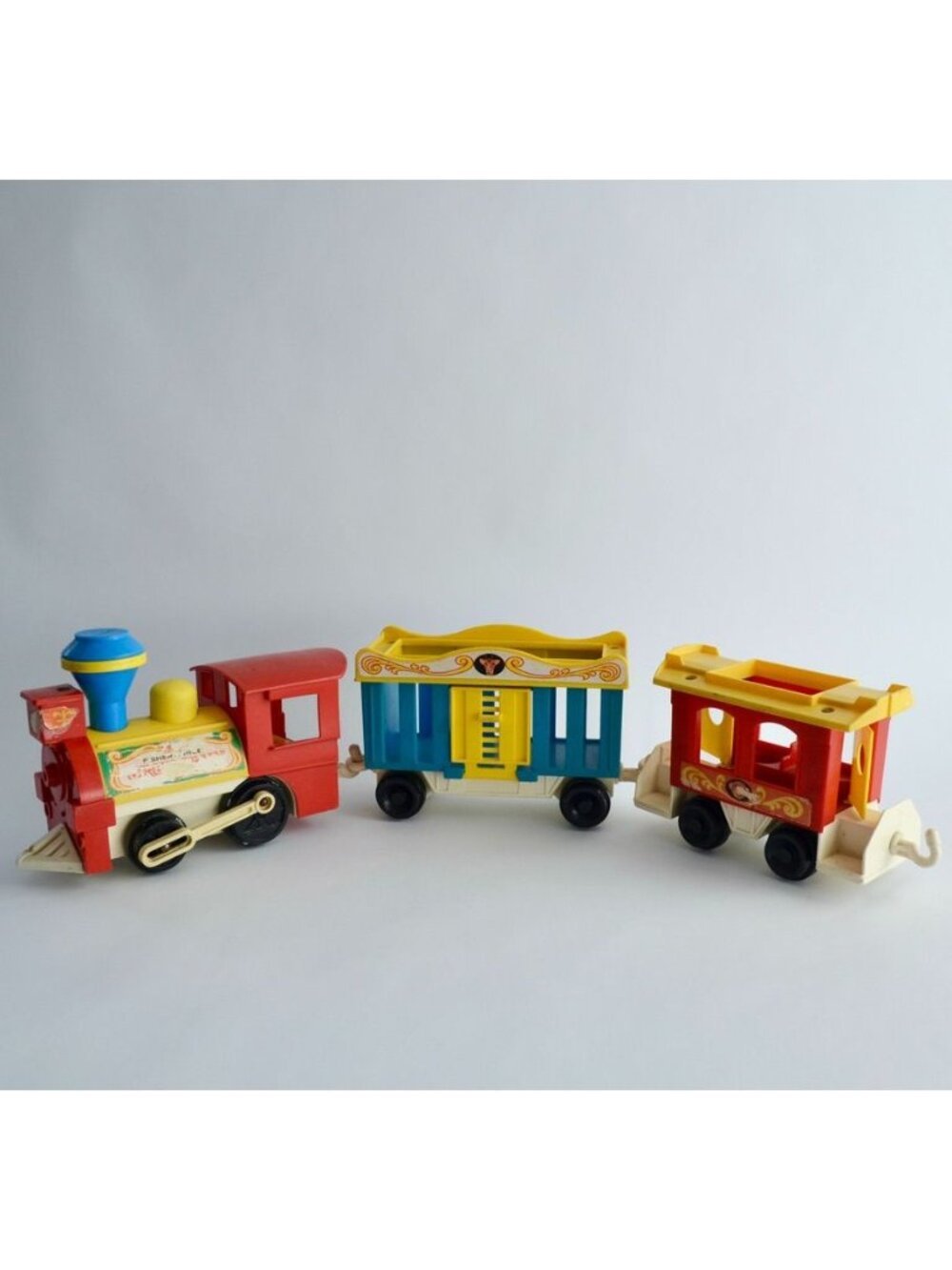 Fisher Price Little People Circus Train 3 Cars NO ANIMALS/PEOPLE